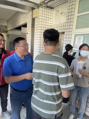 20230712 大學分科測驗考場加油打氣