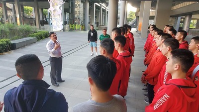 20230323 男籃前往日本參加盃賽前加油及勉勵