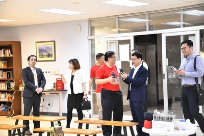 20240430 台灣松下電器事業部長及副總經理蒞校參訪