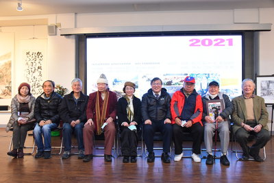 110-01-12五四畫會年展 開幕典禮
