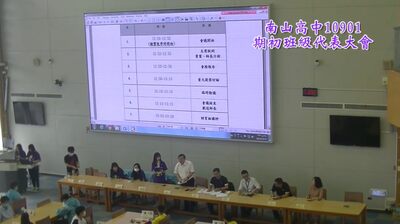 20201019 期初班級代表大會