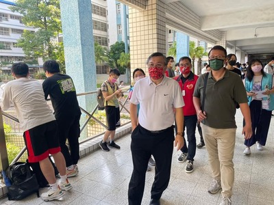 20220711 分科測驗給考生加油打氣