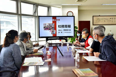 20220330 接待何懷碩教授、陳坤一教授
