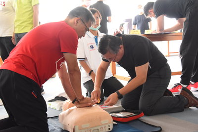 109-08-27教職員AED+CPR急救教育研習