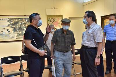 20210819【藝振人心 翰墨風華】南山中學藝廊開展