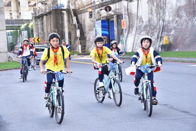 108-11-08國三直升班綜合活動課程 鐵人單車20km &amp; 競走6km (華江線&amp;陽光線)