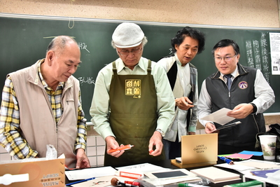20161223臺灣版畫之父廖修平教授蒞臨演講